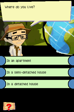 Petz Rescue: Endangered Paradise (Nintendo DS) screenshot: Question