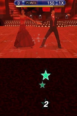Dancing with the Stars: We Dance! (Nintendo DS) screenshot: Tango Dance