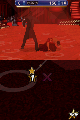 Dancing with the Stars: We Dance! (Nintendo DS) screenshot: Sad Replay