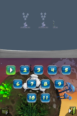 Mechanic Master 2 (Nintendo DS) screenshot: Level Selection
