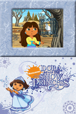 Dora the Explorer: Dora Saves the Snow Princess (Nintendo DS) screenshot: Adventure Mode