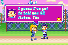 All Grown Up! Express Yourself (Game Boy Advance) screenshot: Now that I beat you, give me the information I need!