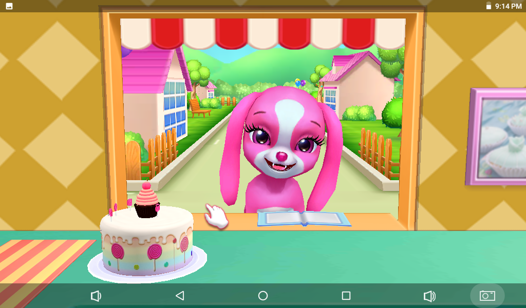 Real Cake Maker 3D Bakery (Android) screenshot: Delivering the cake.