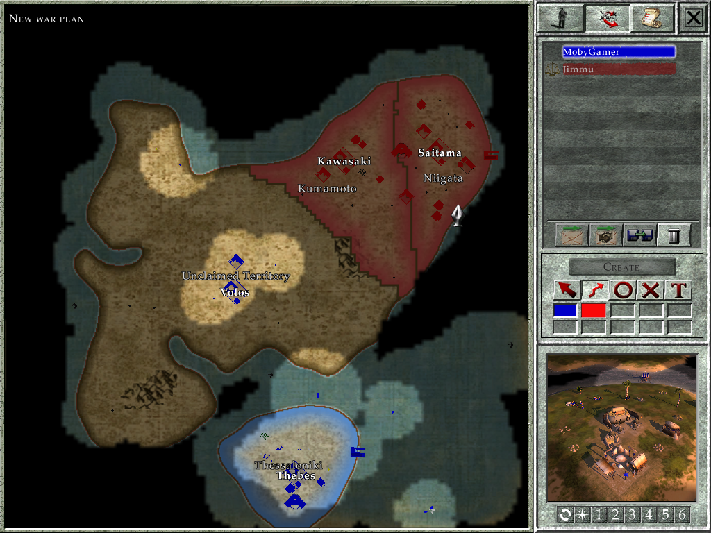 Empire Earth II (Windows) screenshot: ...may be a bit risky.