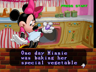 Magical Tetris Challenge (Nintendo 64) screenshot: Story line (Minnie)