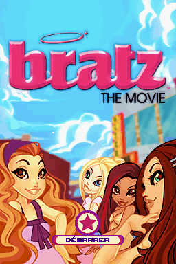 Bratz 4 Real (Nintendo DS) screenshot: French Title Screen