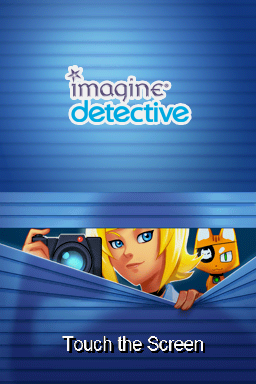 Imagine: Detective (Nintendo DS) screenshot: Title screen (US)
