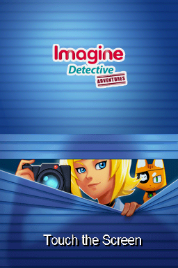 Imagine: Detective (Nintendo DS) screenshot: Title screen (EU)