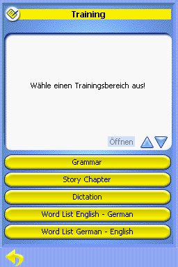 Cornelsen Trainer: Englisch Klasse 5 + 6 (Nintendo DS) screenshot: Training