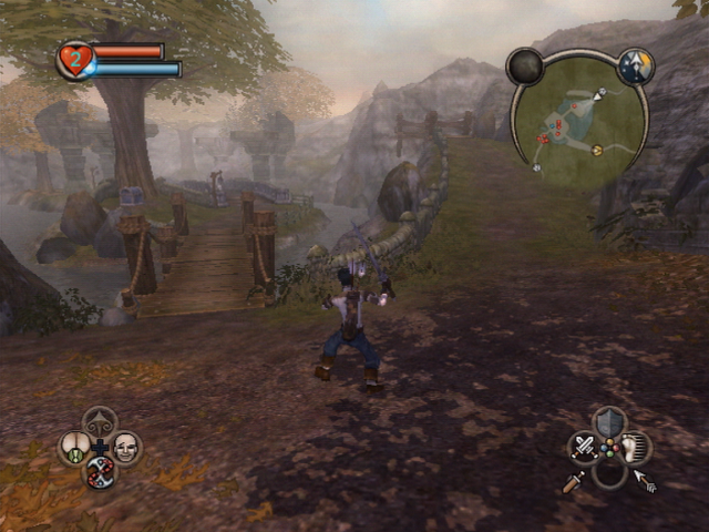 Fable: The Lost Chapters (Xbox) screenshot: Adventure awaits.