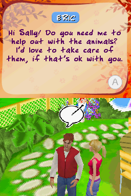 Imagine: Animal Doctor (Nintendo DS) screenshot: Cousin Eric