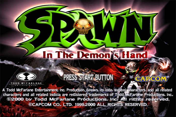 Spawn: In the Demon's Hand (Dreamcast) screenshot: Title Screen