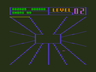 Storm (TRS-80 CoCo) screenshot: Level 2 Has a Gap