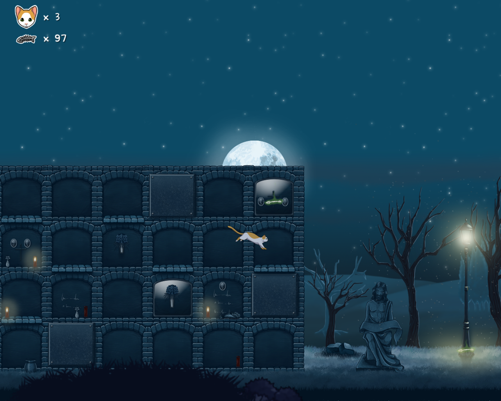 The Purring Quest (Windows) screenshot: Jumping