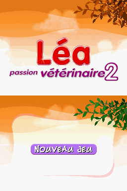 Imagine: Animal Doctor (Nintendo DS) screenshot: French title screen