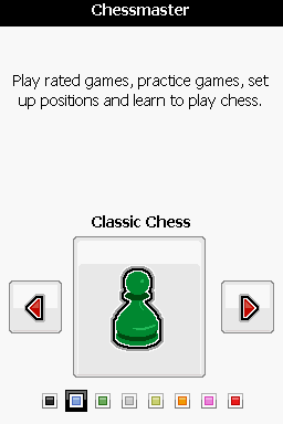 Chessmaster: The Art of Learning (Nintendo DS) screenshot: Main Menu