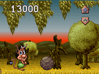 Hugo (PlayStation) screenshot: Forest Stage