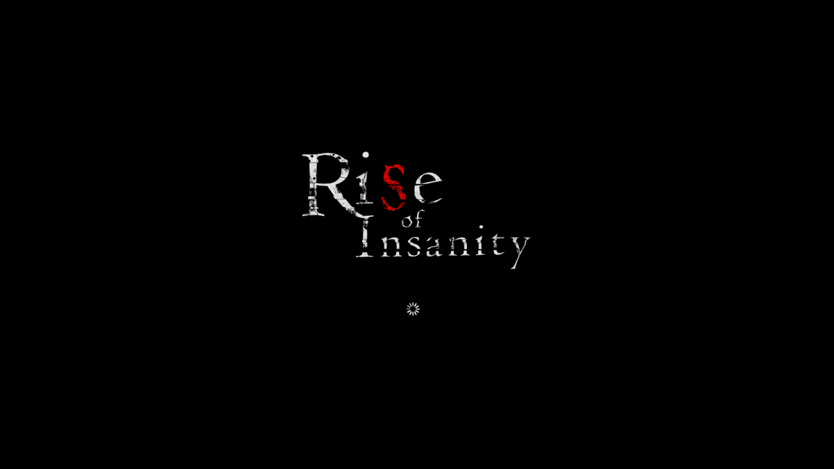Rise of Insanity (Windows) screenshot: Title screen