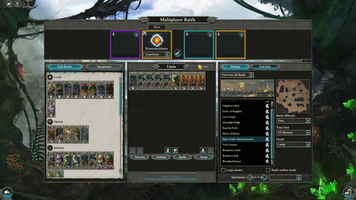 Screenshot of Total War Warhammer II Steps of Isha (Windows, 2018) MobyGames