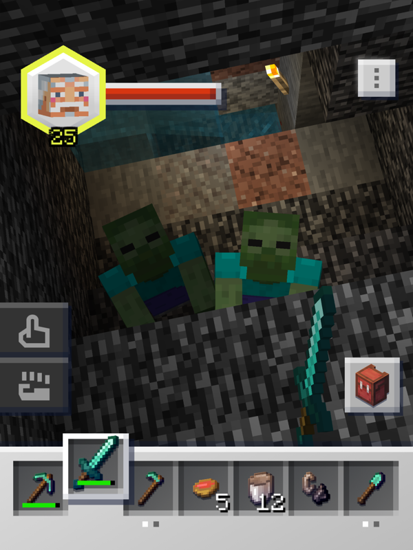 Screenshot of Minecraft Earth (iPad, 2019) - MobyGames