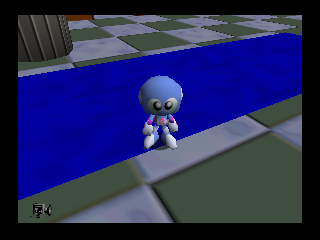 Chameleon Twist (Nintendo 64) screenshot: Our hero Davy