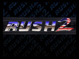 Rush 2: Extreme Racing USA (Nintendo 64) screenshot: Title
