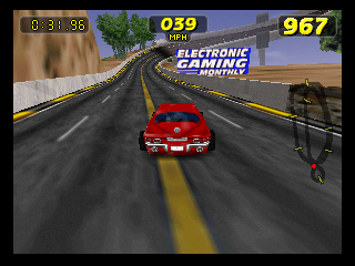 Rush 2: Extreme Racing USA (Nintendo 64) screenshot: Alcatraz