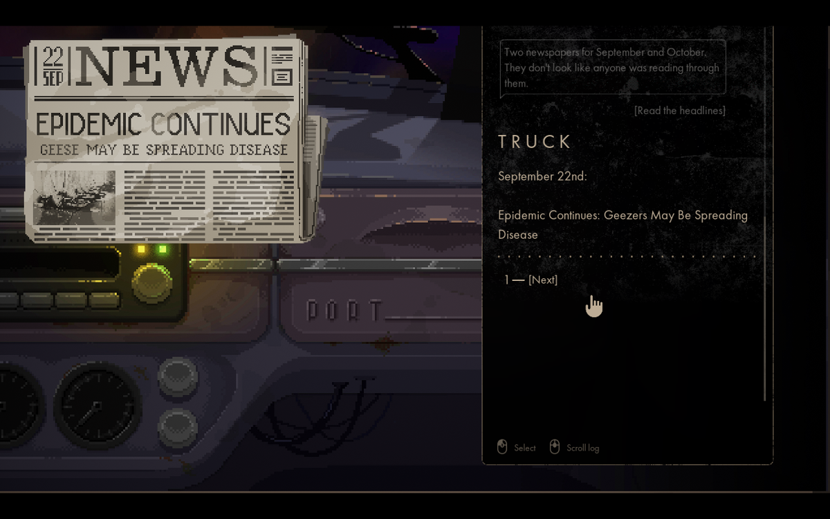 Screenshot of Backbone (Windows, 2021) MobyGames