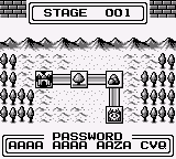 Battle of Kingdom (Game Boy) screenshot: Example of how stages are structured