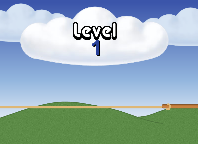 Easter Eggin' (Browser) screenshot: Prepare for level 1