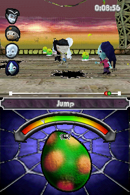 Casper's Scare School: Spooky Sports Day (Nintendo DS) screenshot: Mantha in action