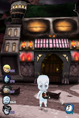Casper's Scare School: Spooky Sports Day (Nintendo DS) screenshot: Creepy Uppies gameplay