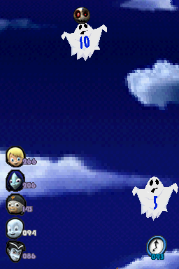 Casper's Scare School: Spooky Sports Day (Nintendo DS) screenshot: Earning points