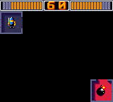 Puzzle & Action: Ichidant-R (Game Gear) screenshot: The final maze to the boss