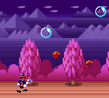 Puzzle & Action: Ichidant-R (Game Gear) screenshot: Now we're collecting diamonds?
