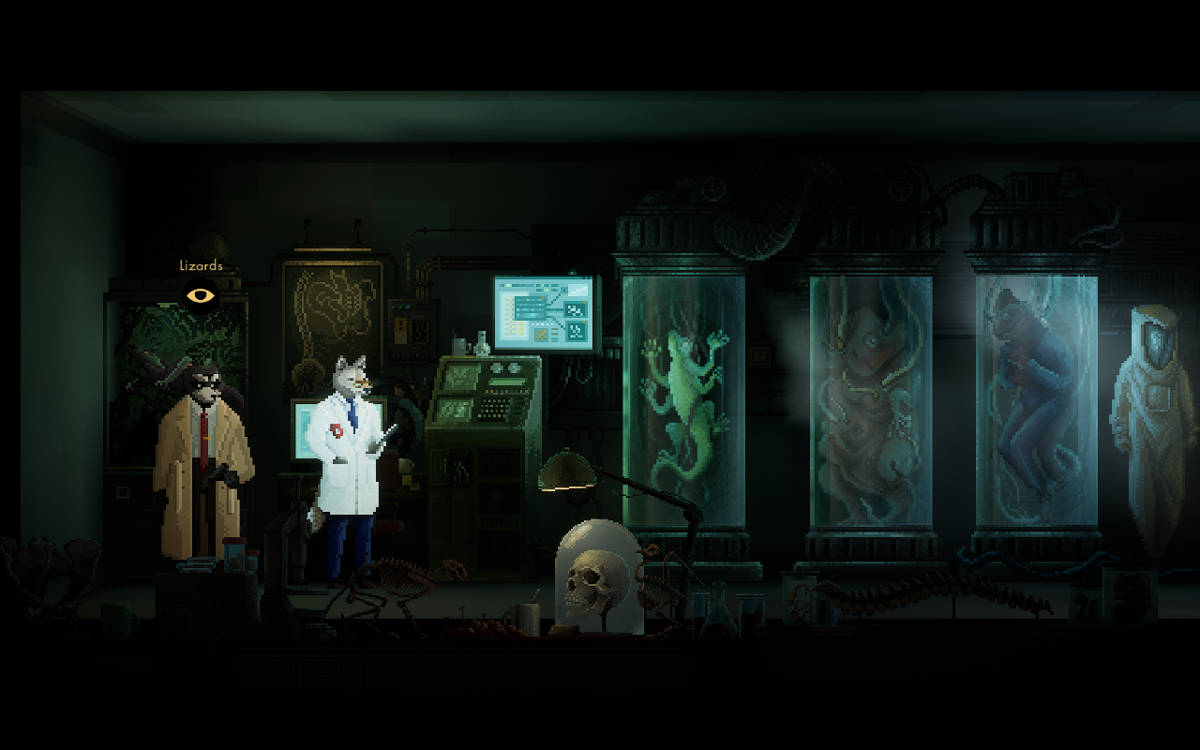 Screenshot of Backbone (Windows, 2021) MobyGames