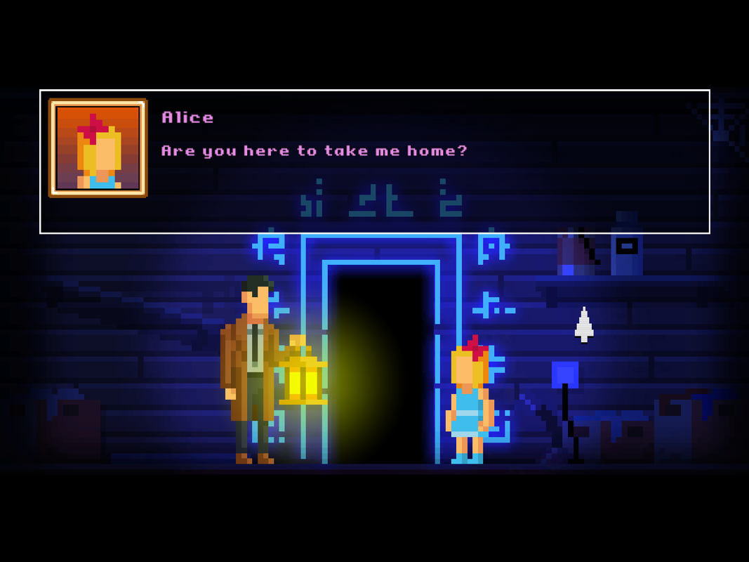 The Darkside Detective (Windows) screenshot: The other side of the portal
