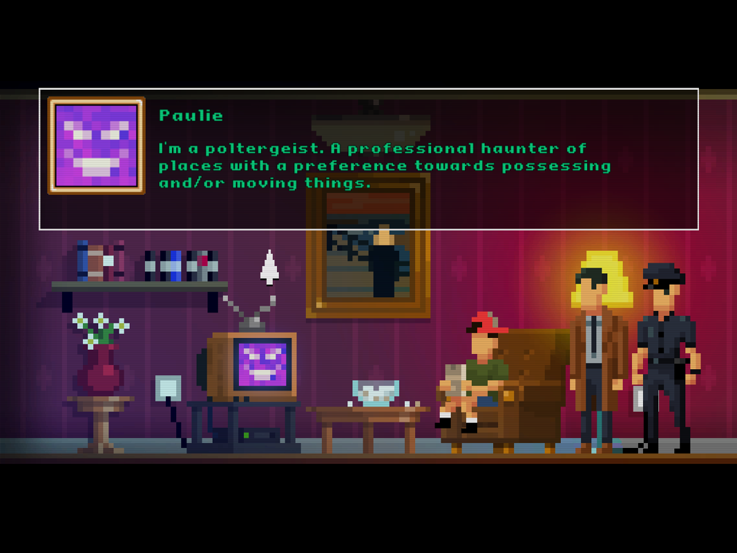 The Darkside Detective (Windows) screenshot: The second bonus case is very short.