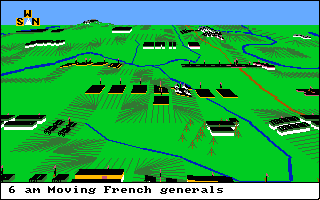 Borodino (Amiga) screenshot: Another perspective