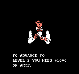 Great Deal (NES) screenshot: Level 1 intro