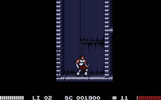 Switchblade II (Atari ST) screenshot: Time to go underground