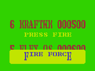 Fire Force (TRS-80 CoCo) screenshot: High Scores