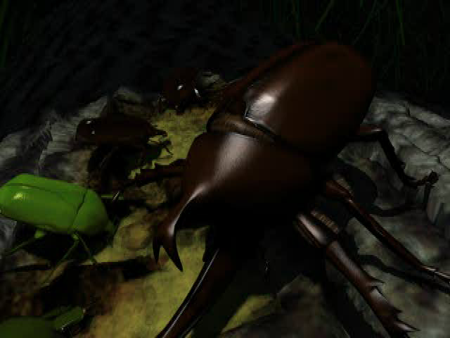 Mushi Tarō (PlayStation) screenshot: FMV Intro