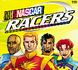 NASCAR Racers (Game Boy Color) screenshot: Title screen.