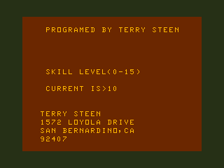 Able Builders (TRS-80 CoCo) screenshot: Release Information