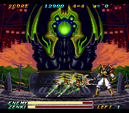 Screenshot Of Kishin Dōji ZENKI: Battle Raiden (SNES, 1995) - MobyGames