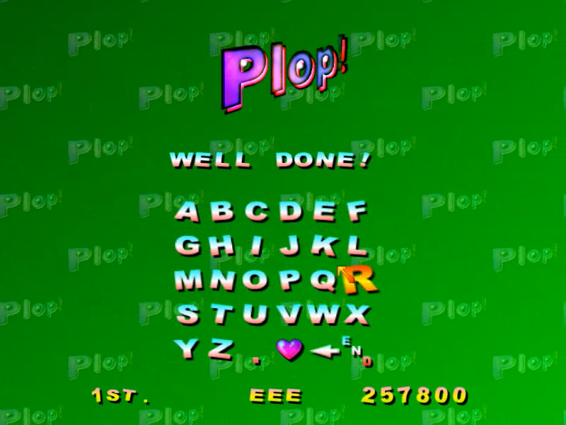 Plop! (Windows) screenshot: Enter your name