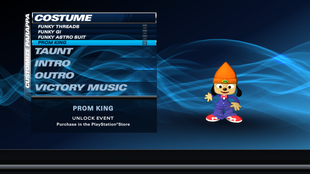 PS All-Stars PS3™ PaRappa the Rapper's Prom Suit Costume PS3 — buy