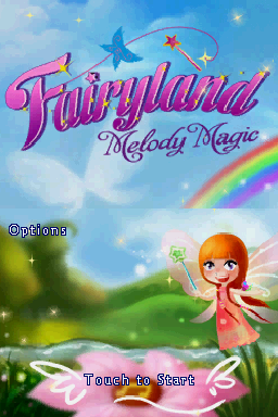 Fairyland: Melody Magic (Nintendo DS) screenshot: Title Screen (US)