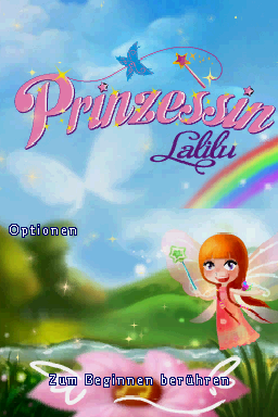 Fairyland: Melody Magic (Nintendo DS) screenshot: Title Screen (Deutsch)